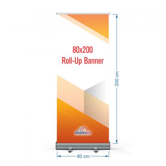 80x200cm Roll-Up Banner Baskı Hariç