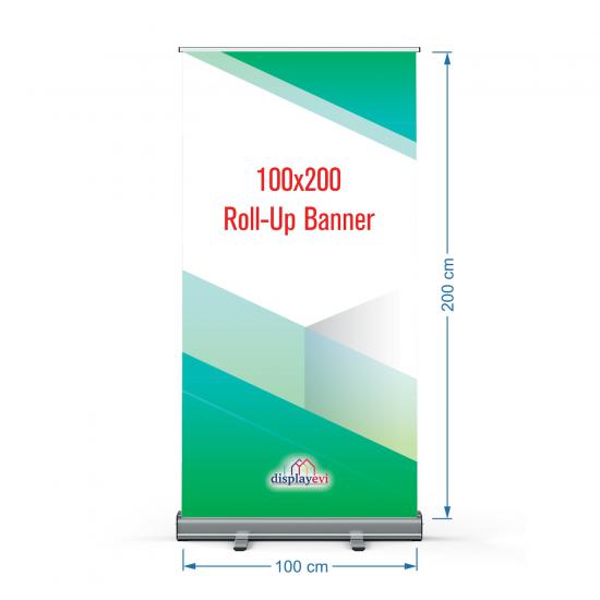 100x200cm Roll-Up Banner Baskı Hariç