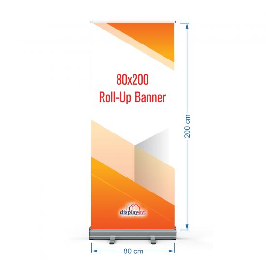 80x200cm Roll-Up Banner Baskı Dahil